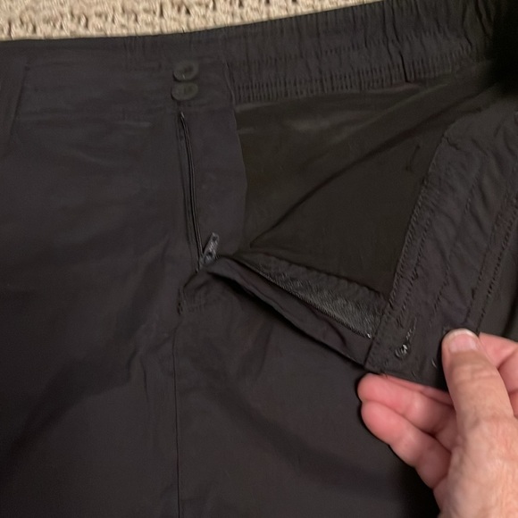 EDDIE BAUER  Skorts 2 pockets, tennis, cheer, ball, WOMEN'S Sz 6‎ black SKIRT - Picture 5 of 11